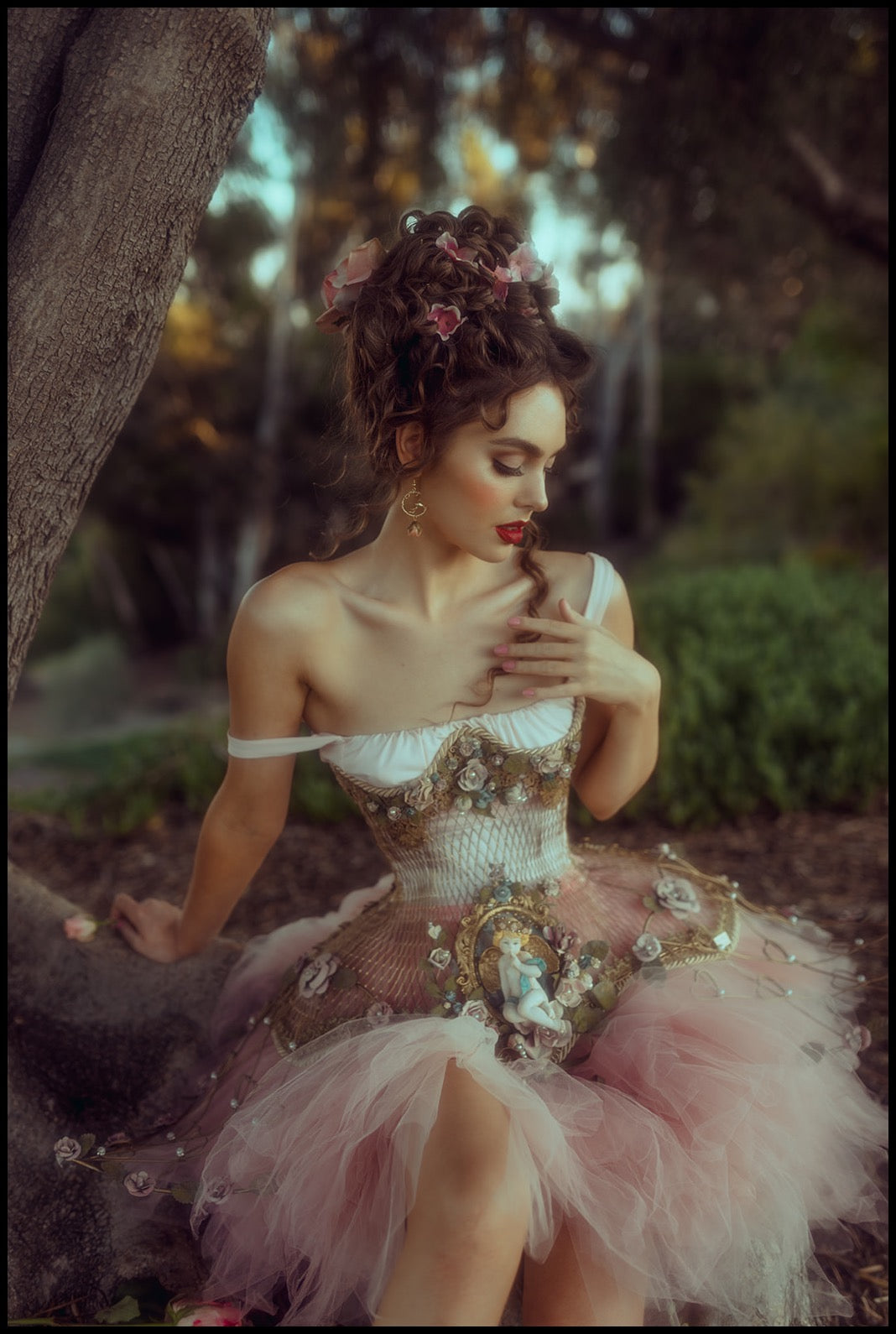BELLA DONNA Under Bust Corset Fiori Couture BELLA DONNA Under Bust Corset Fiori Couture