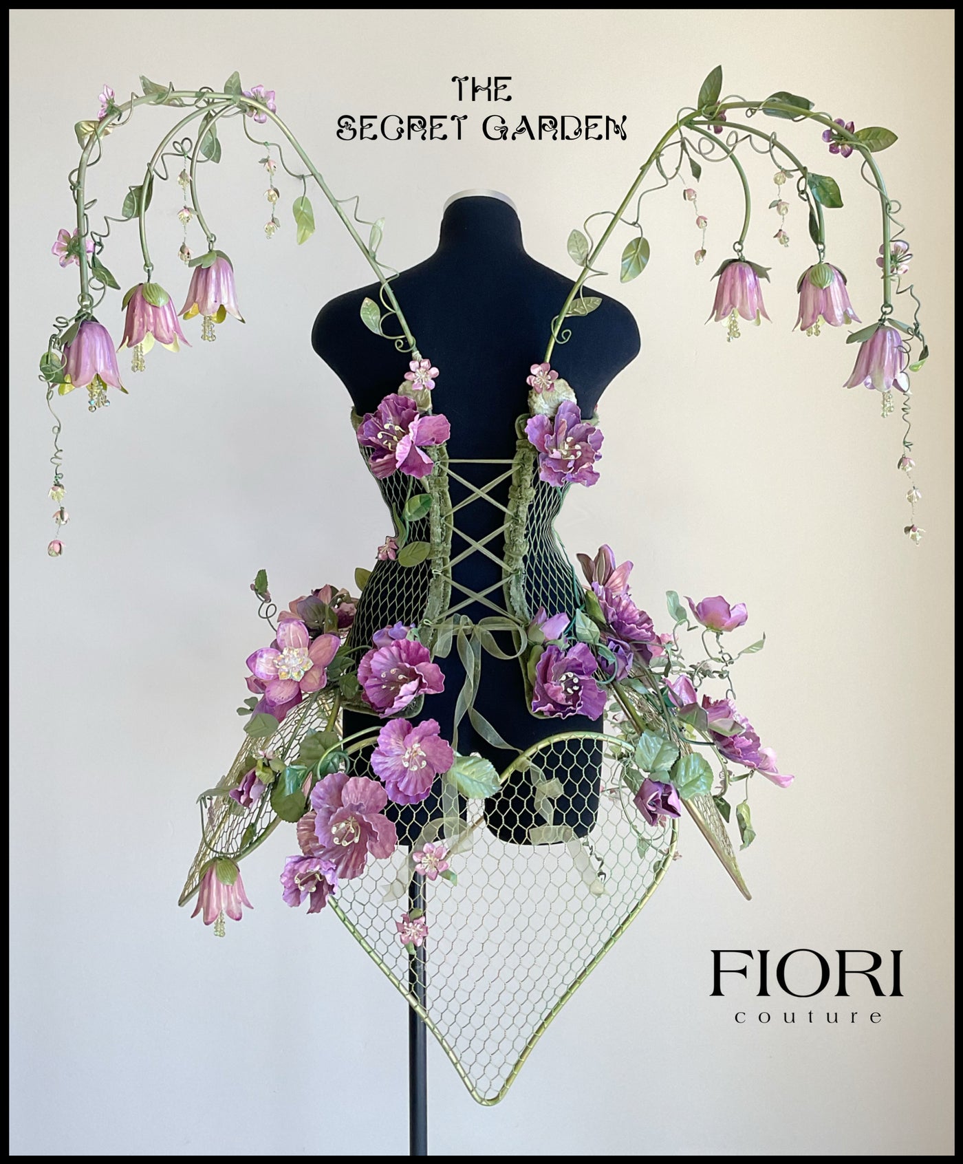 The SECRET GARDEN metal fairy corset