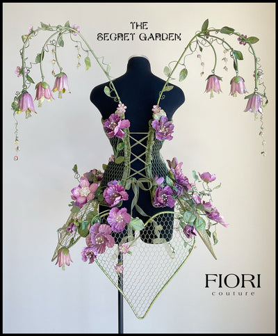 The SECRET GARDEN metal fairy corset