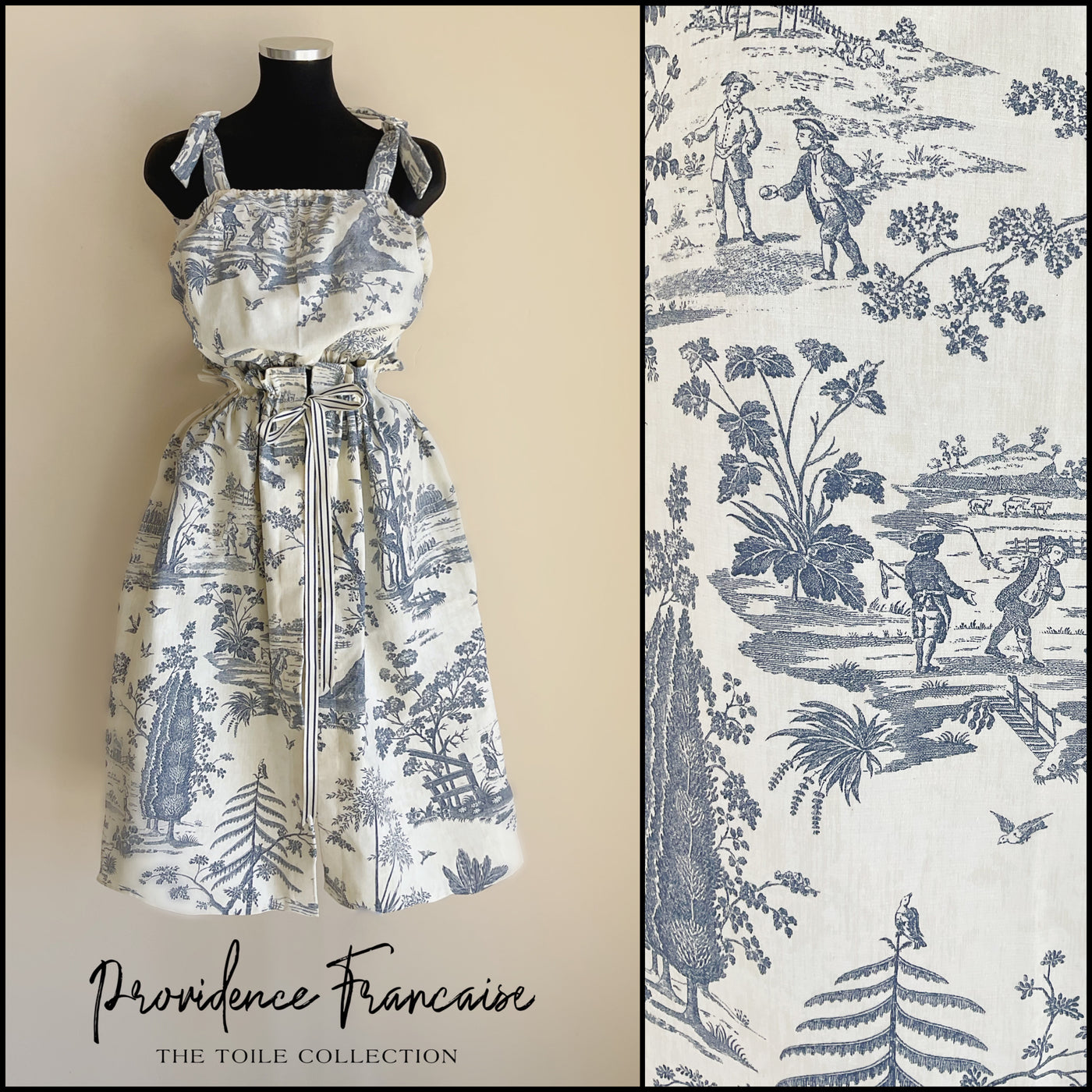 Providence Française crop top and open skirt