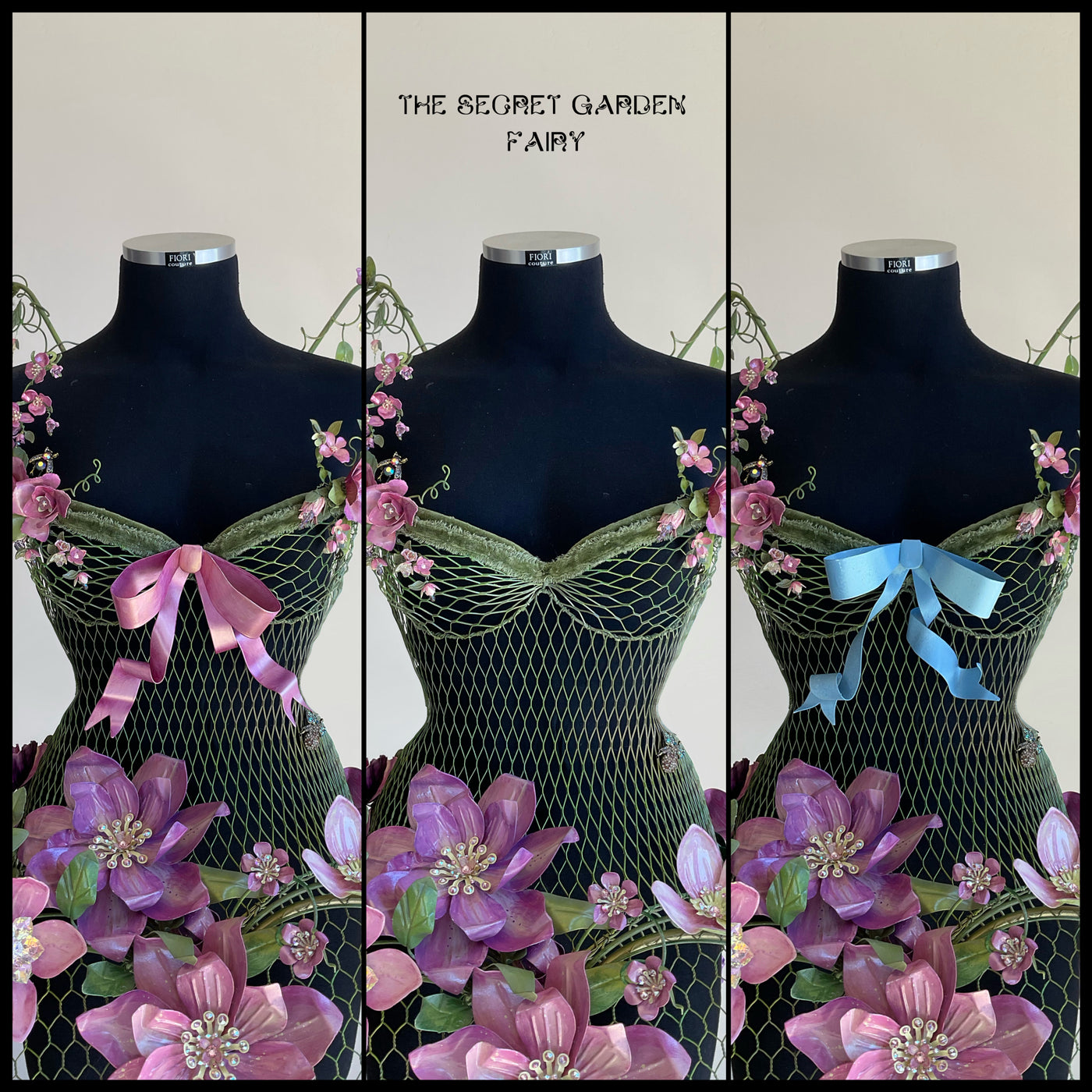 The SECRET GARDEN metal fairy corset