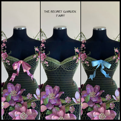 The SECRET GARDEN metal fairy corset