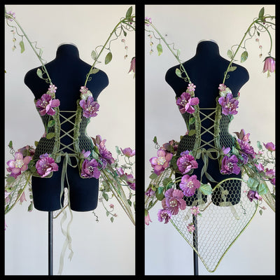 The SECRET GARDEN metal fairy corset