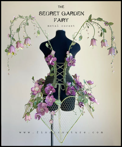 The SECRET GARDEN metal fairy corset
