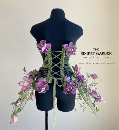 The SECRET GARDEN metal fairy corset