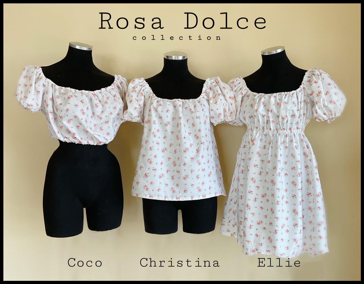 Rosa Dolce ELLIE Baby Doll Top