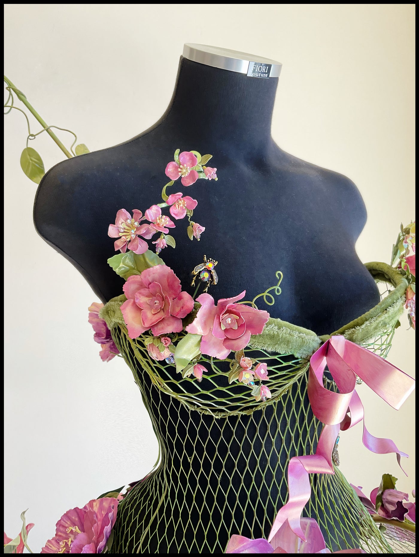 The SECRET GARDEN metal fairy corset