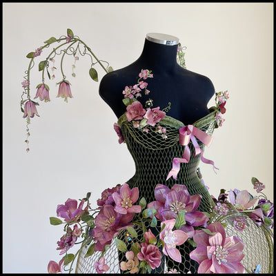 The SECRET GARDEN metal fairy corset