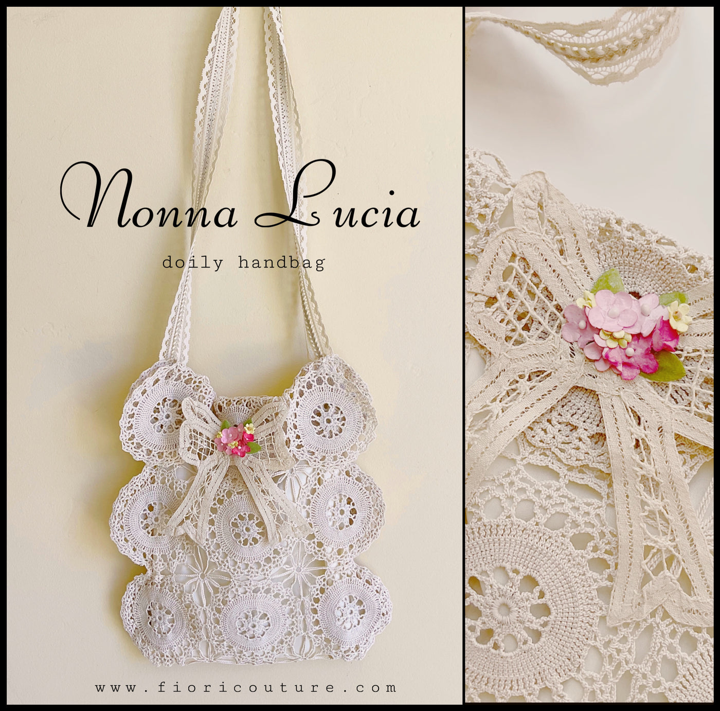 NONNA LUCIA Doily Bag