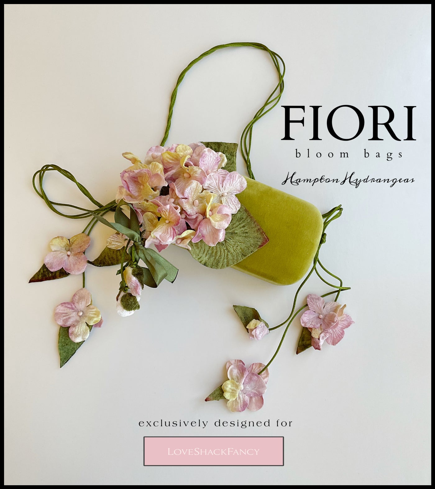 FIORI BLOOM BAGS  Limited Edition Hampton Hydrangeas