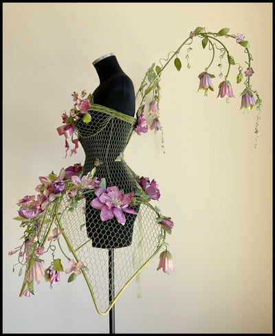The SECRET GARDEN metal fairy corset