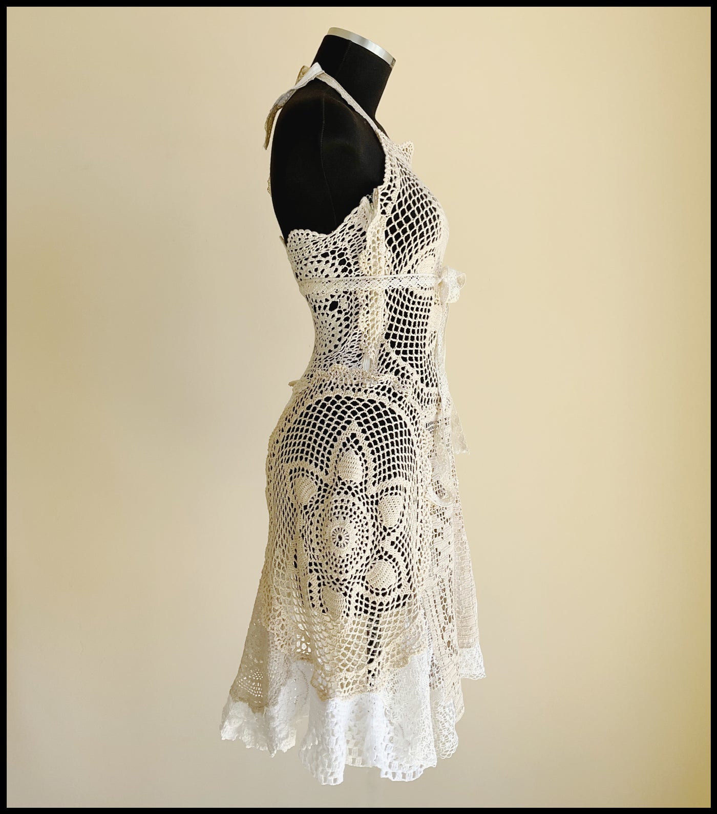 MARILUCIA Doily dress