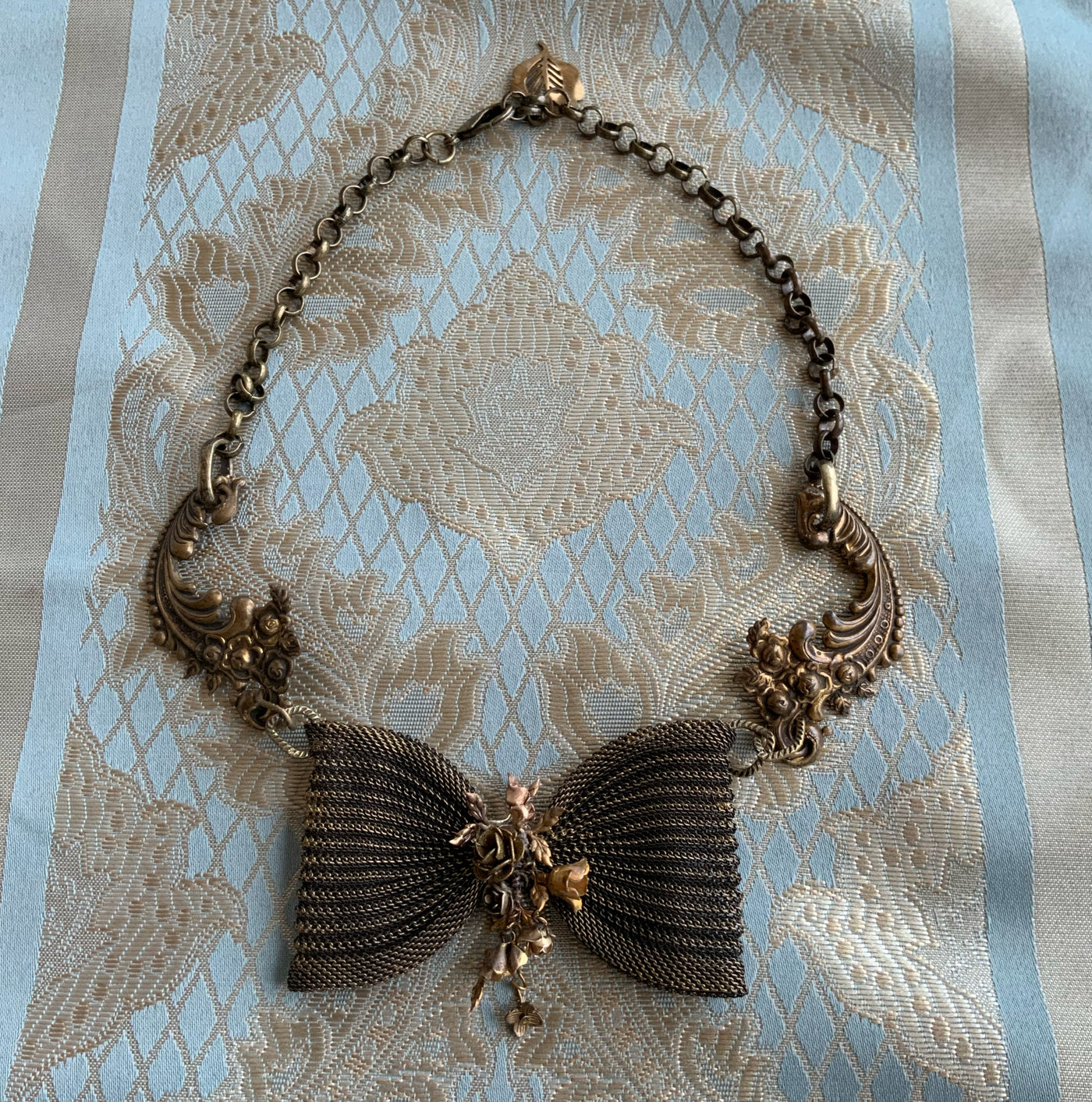 Pettit French Bow Tie Necklace