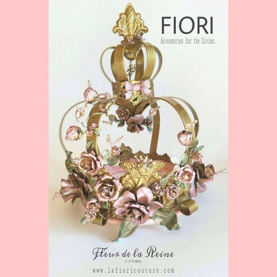 "FLEU DE LA REINE" Couture Crown