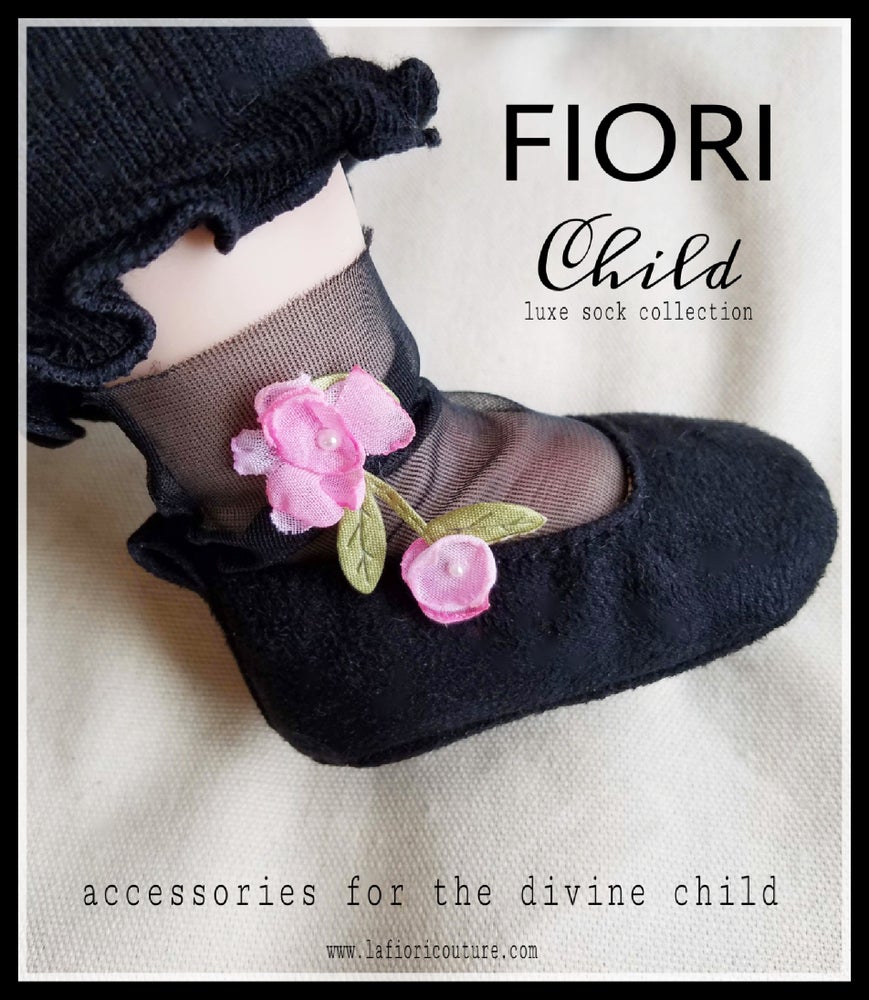 FIORI Childrens Luxe Sock collection "COCO PINK"