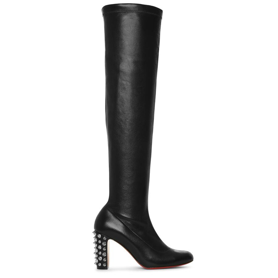 NEW Christian Louboutin Spiked Heel Boots - Main Image