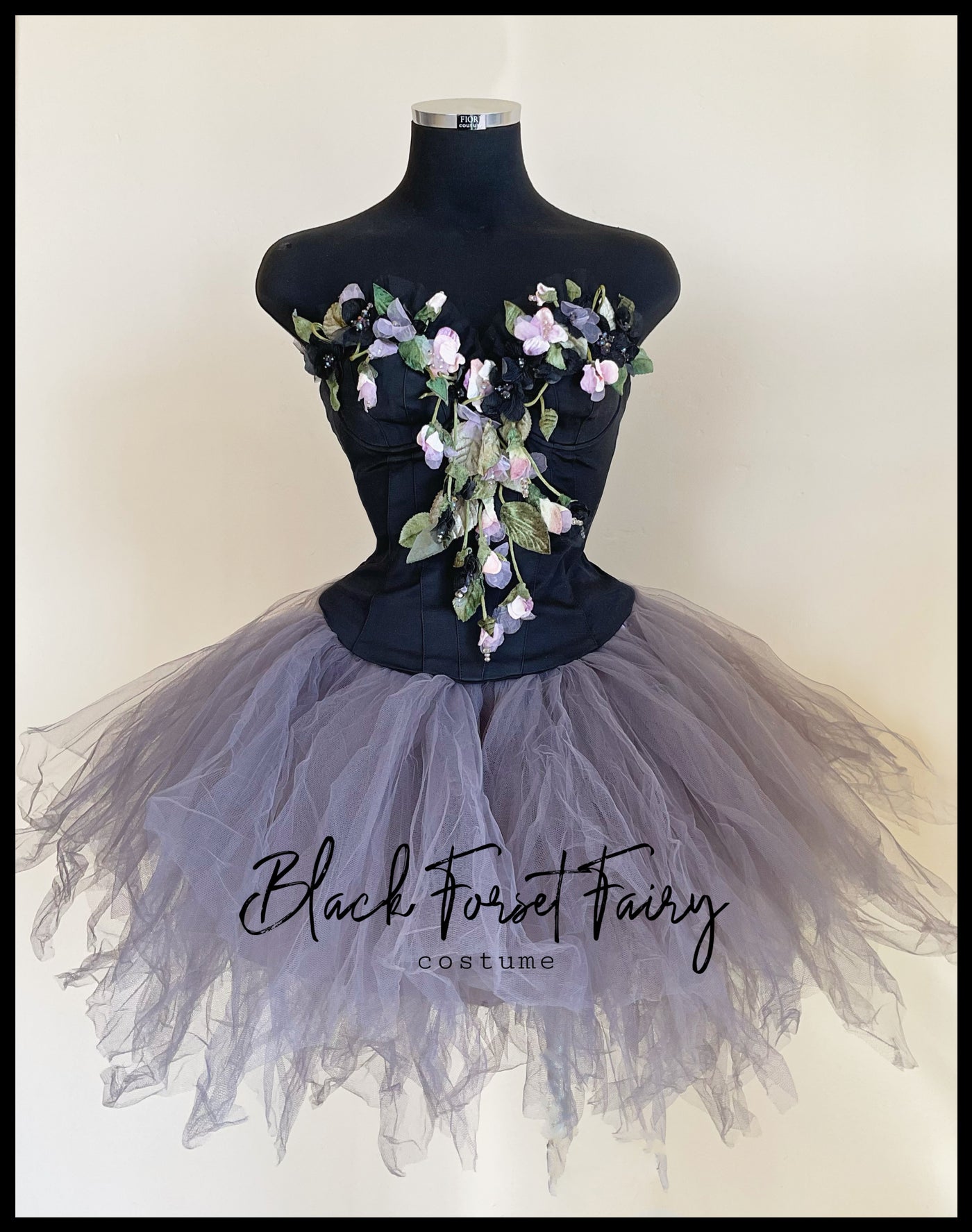 Black Forest  Fairy Costume