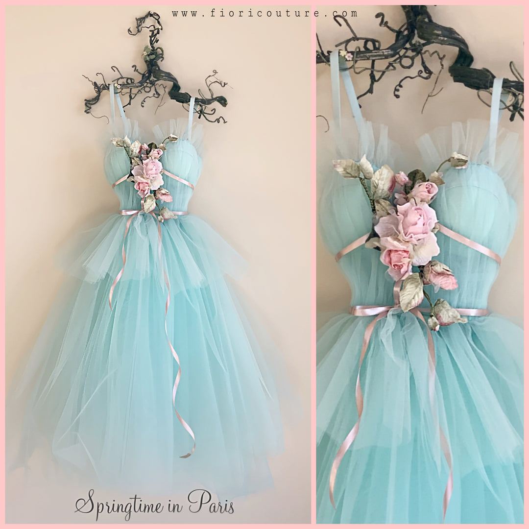 SPRINGTIME IN PARIS DRESS – Fiori Couture
