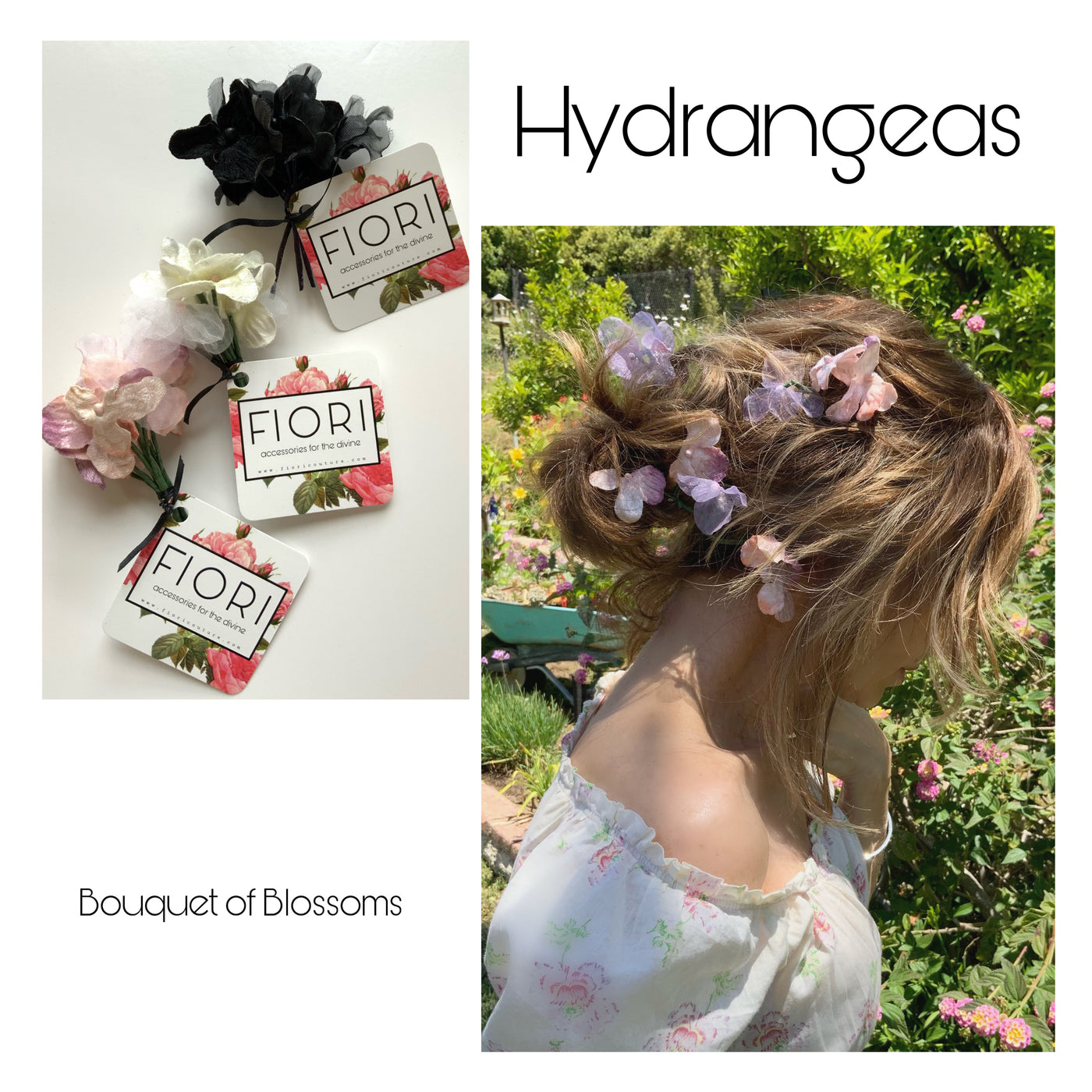 Hydrangeas Bouquet of Blossoms