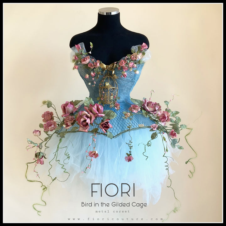 THE GILDED BIRDCAGE corset – Fiori Couture