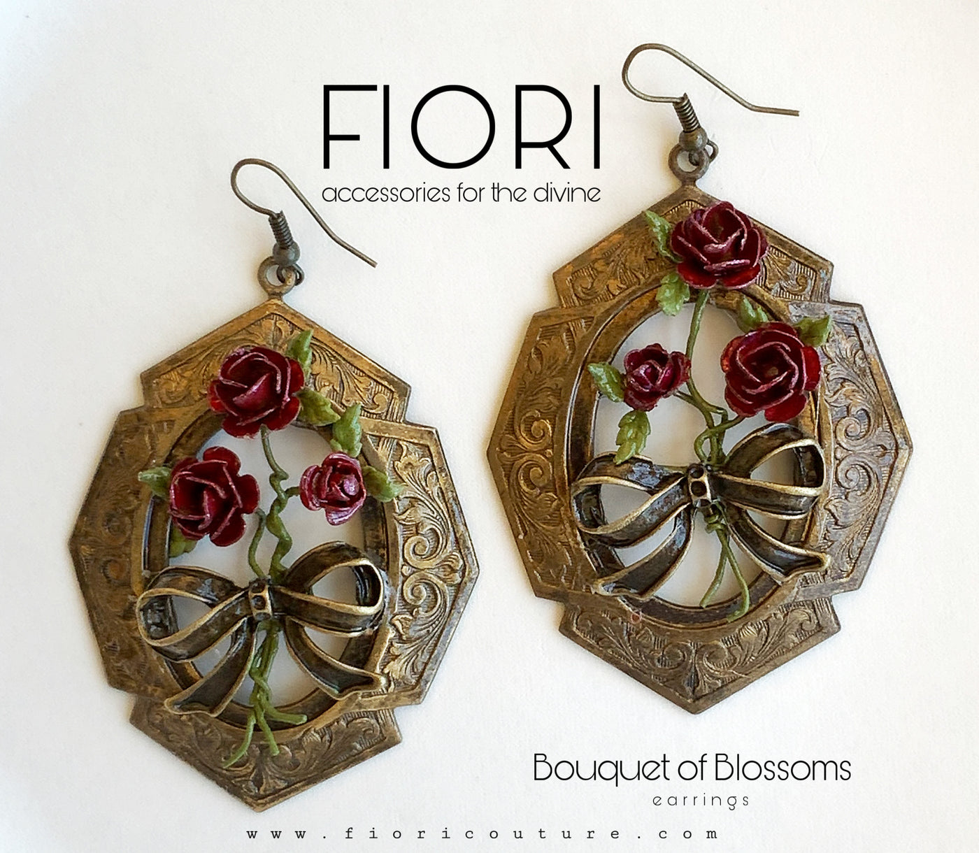 BOUQUET OF BLOSSOMS earrings