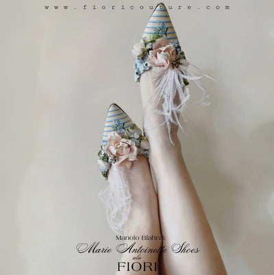 Manolo Blahnik “Marie Antoinette“ shoes ala FIORI