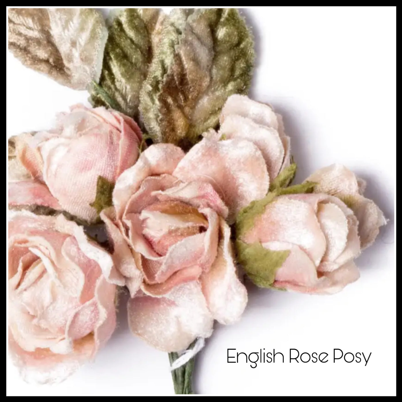 ENGLISH ROSE POSY Shoe clip